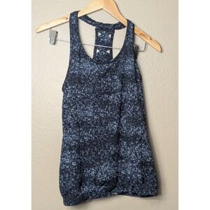 Athleta Speedlight Tank Top Womens S Small Cobalt Blue Running Workout 963983